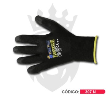 Guante de Poliuretano NEGRO tallas 7, 8 y 9 (Precio x docena)