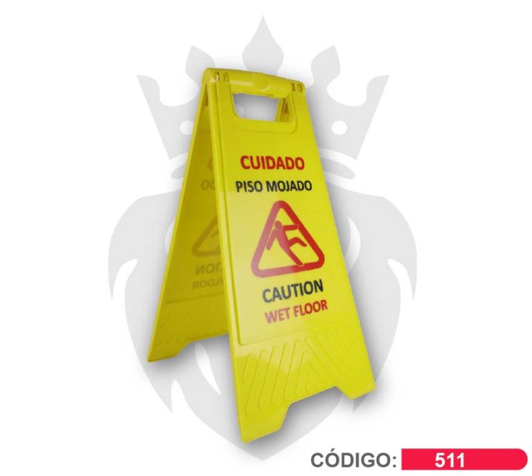Tablero de Precaución «PISO MOJADO» – Royal Plus Import
