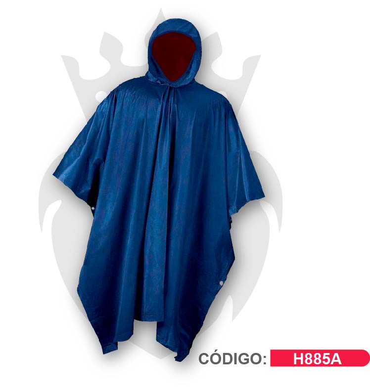  PDGJG Impermeable largo para mujer, poncho impermeable, capa de  lluvia con capucha (color: azul, tamaño: código XL) : Ropa, Zapatos y  Joyería