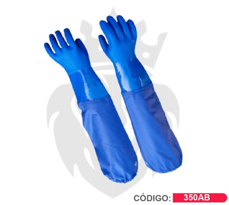 Guante Largo de PVC Acid Blue Talla 9 – Royal Plus Import